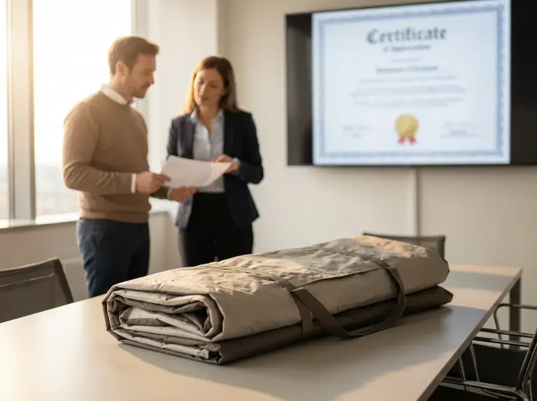 Сертификат на тент